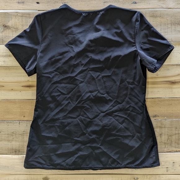 Scrubstar Women's Premium Performance Tonal Contrast V-Neck Scrub Top - Picture 2 of 7